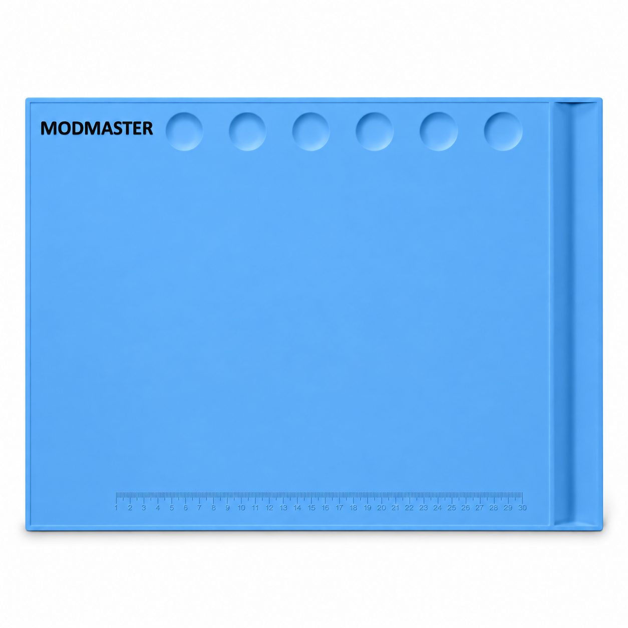ModMaster mat in blue, overhead view